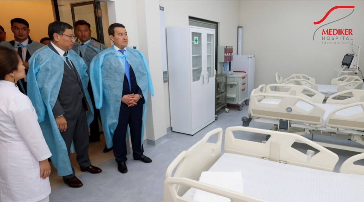 Премьер Министр Республики Казахстан Смаилов Алихан Асханович посетил медицинский центр Mediker Hospital International