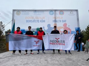 7 сәуірде MEDIKER компаниялар тобы Дүниежүзілік денсаулық күніне арналған іс-шараға қатысты! 